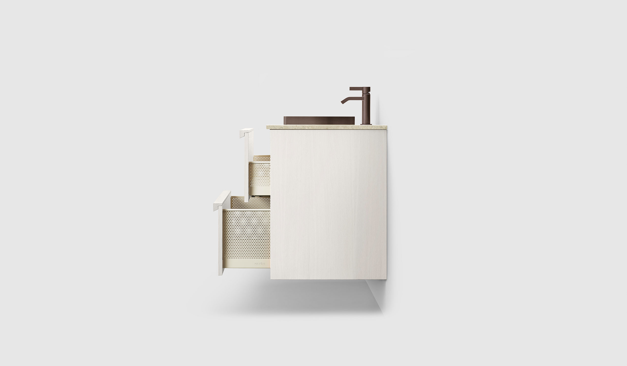 H2/100 - White Wood - AO/Brass