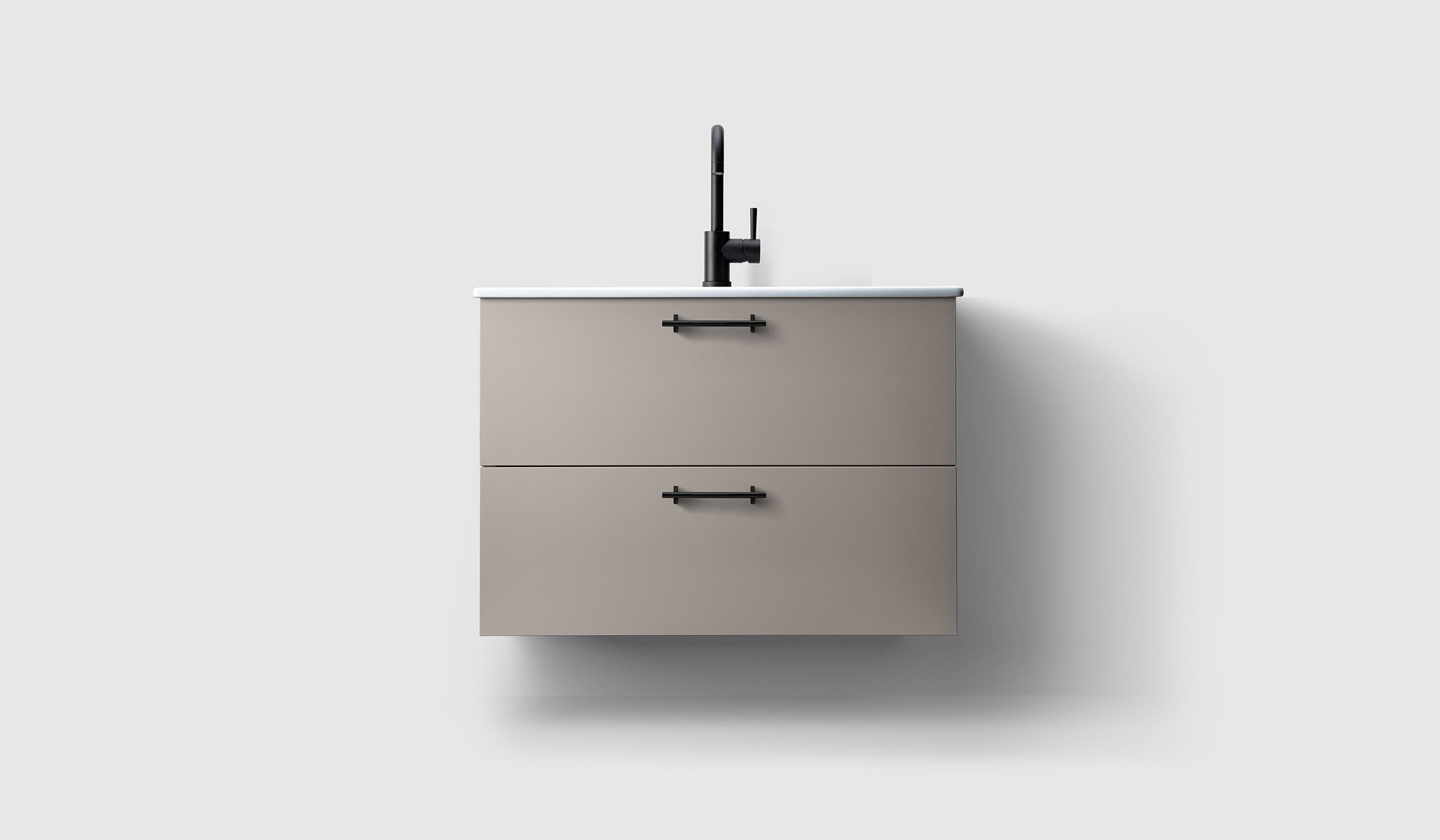 H3/80 - Warm Grey - Porcelain - A2.03 Matte Black