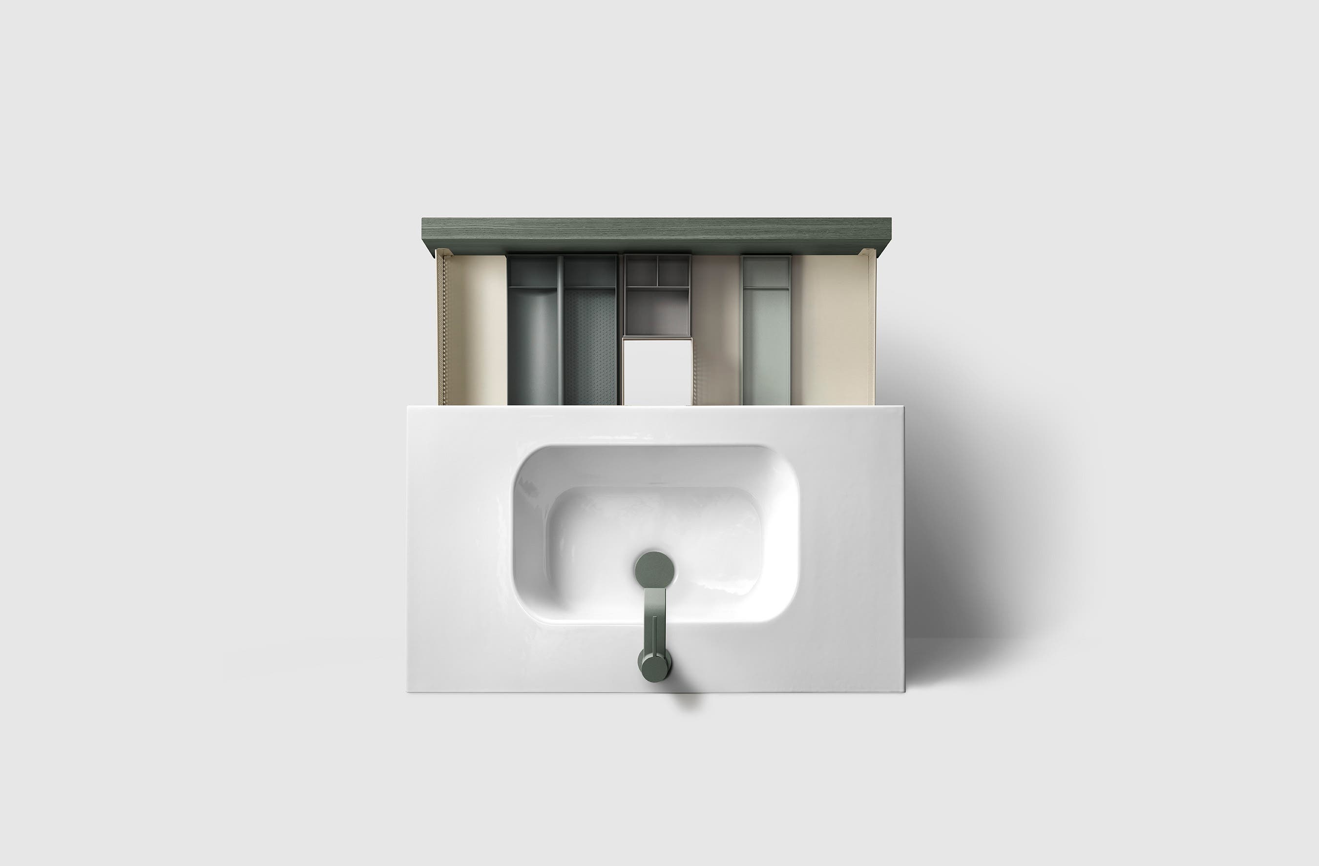 Toniton H2/100 - Ash Green - Porcelain