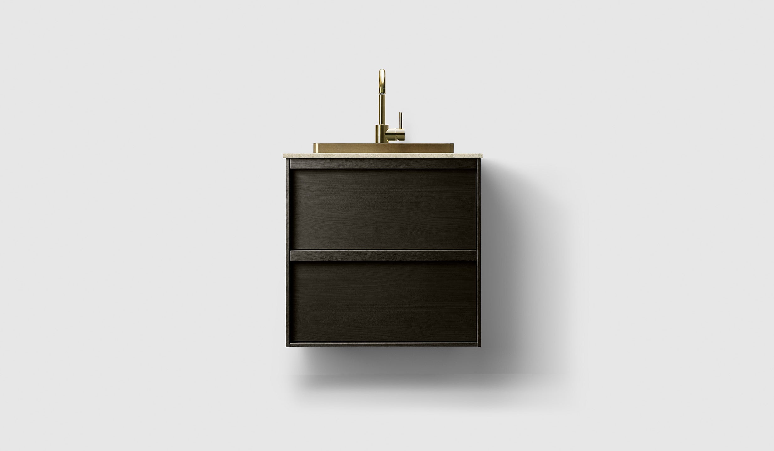 H2/60 - Dark Wood - KL/Brass