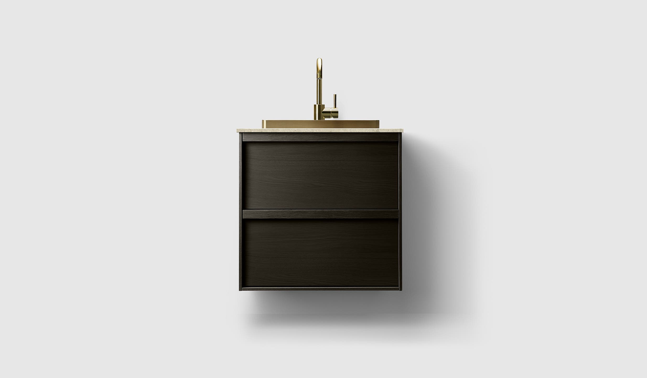 H2/60 - Dark Wood - KL/Brass