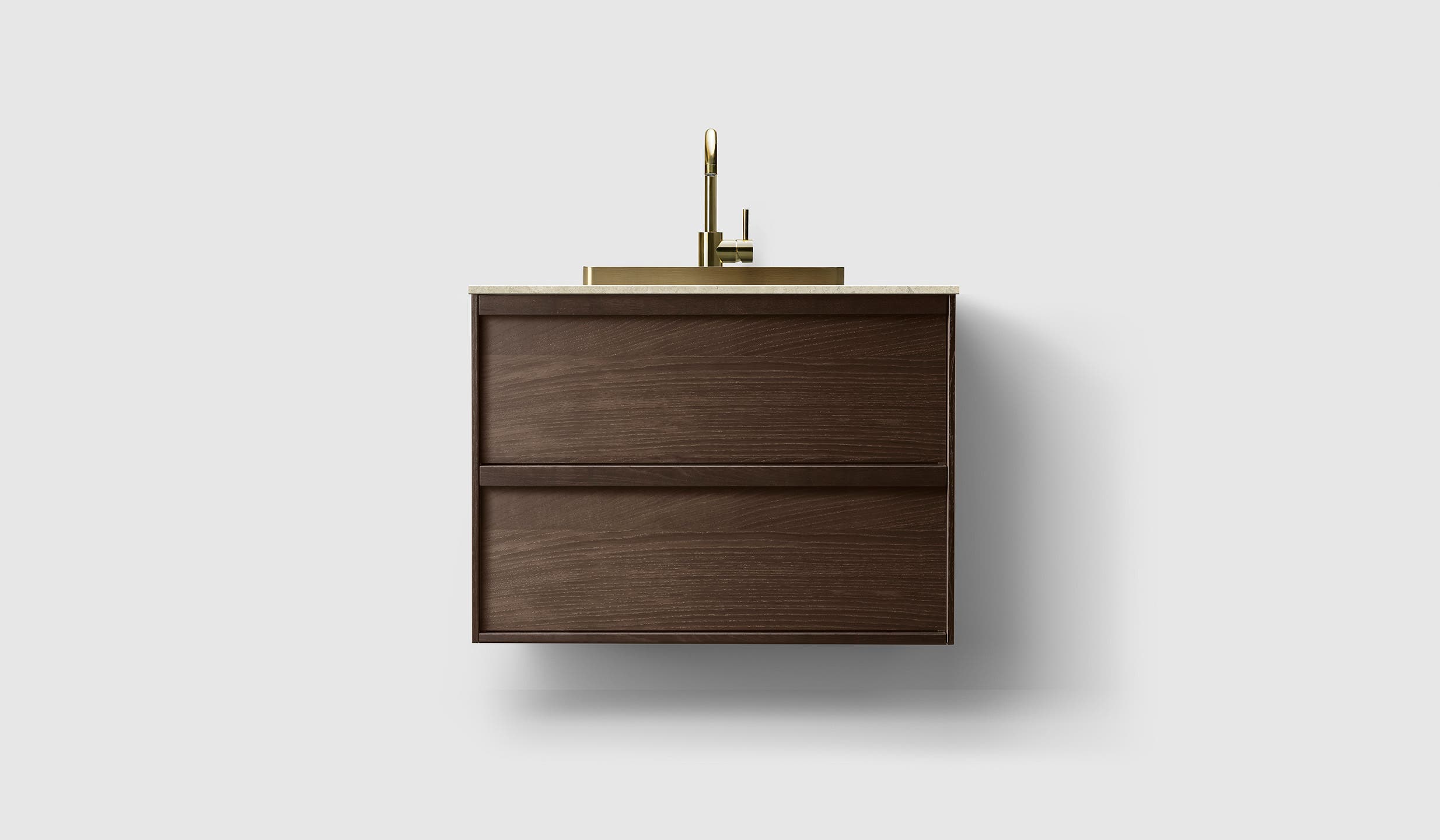 H2/80 - Smoked Oak Wood - NI/Brass