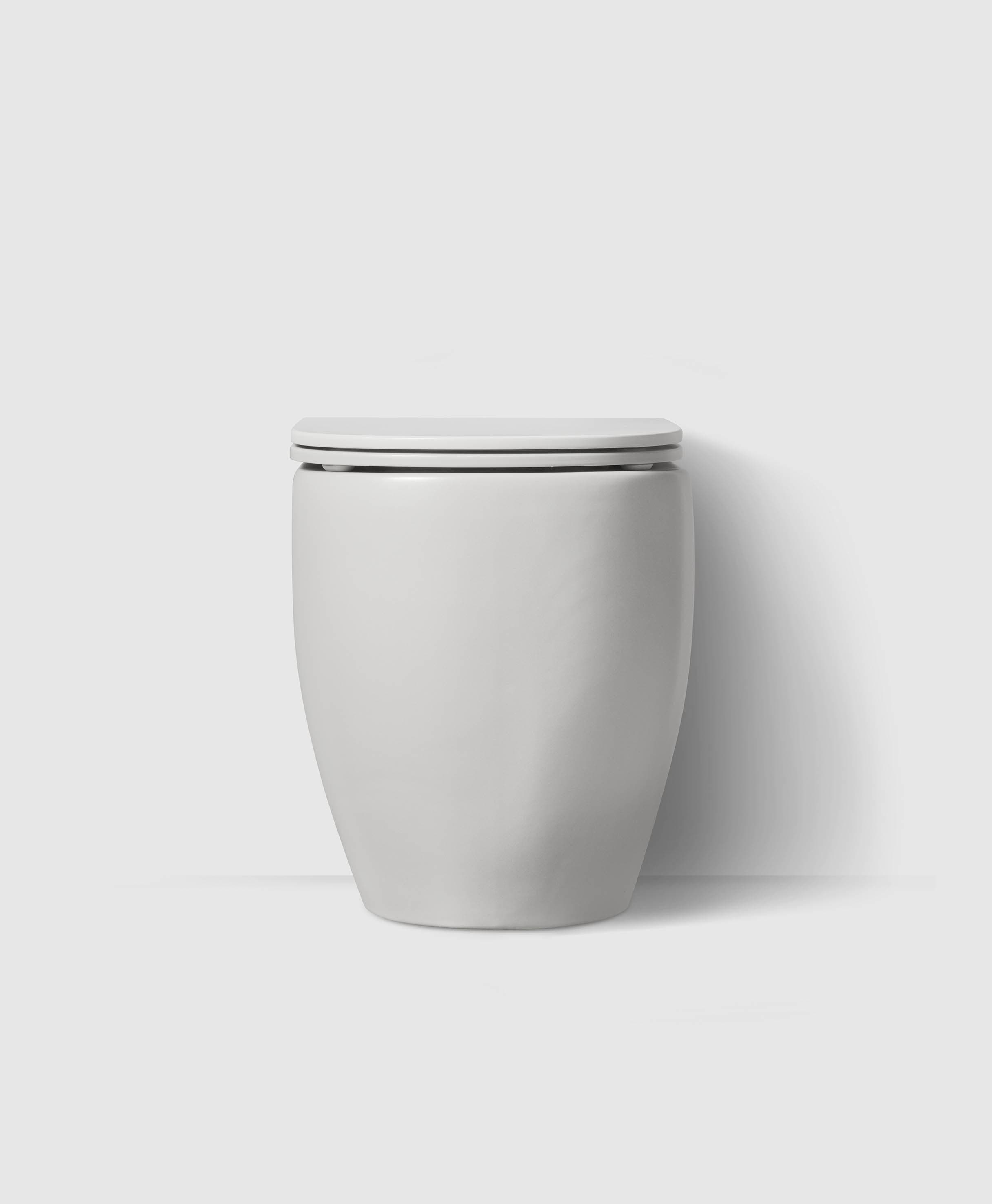 WC/3 floor standing 51 matt white with seat