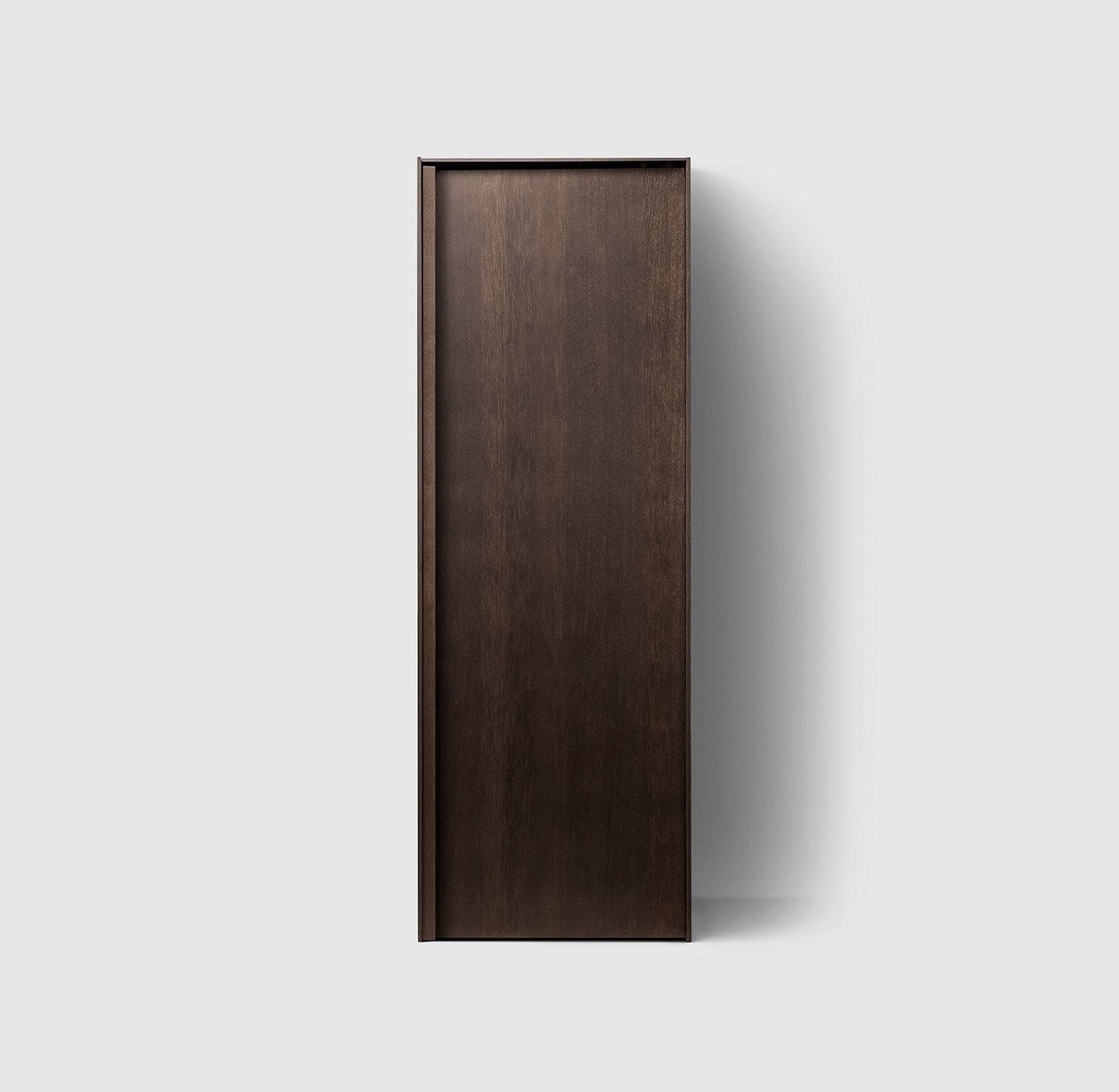 H2C74 Pocket - Smoked Oak Wood H2 Laundry Cabinet