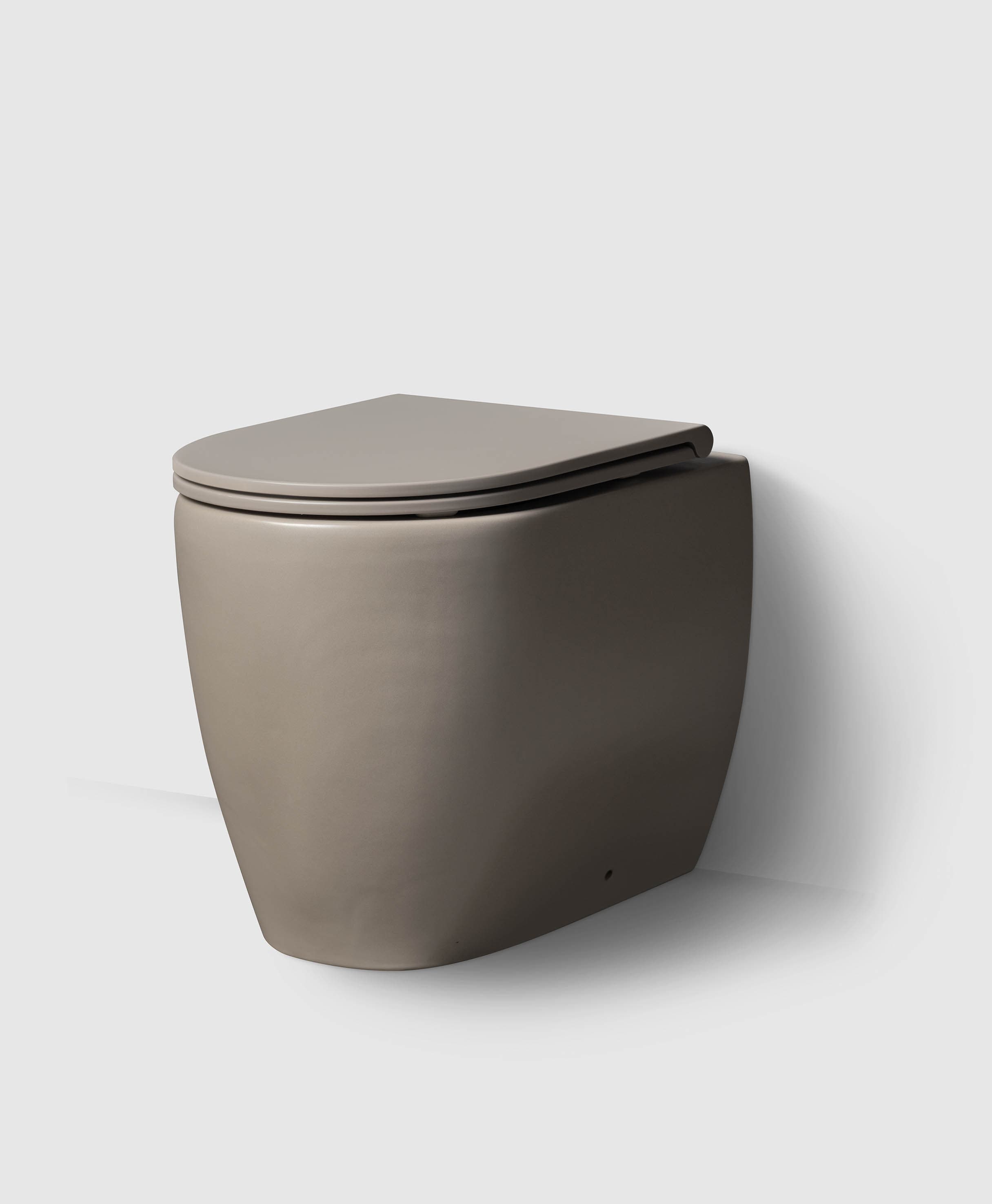 WC/3 floor standing 55 matt grey with seat