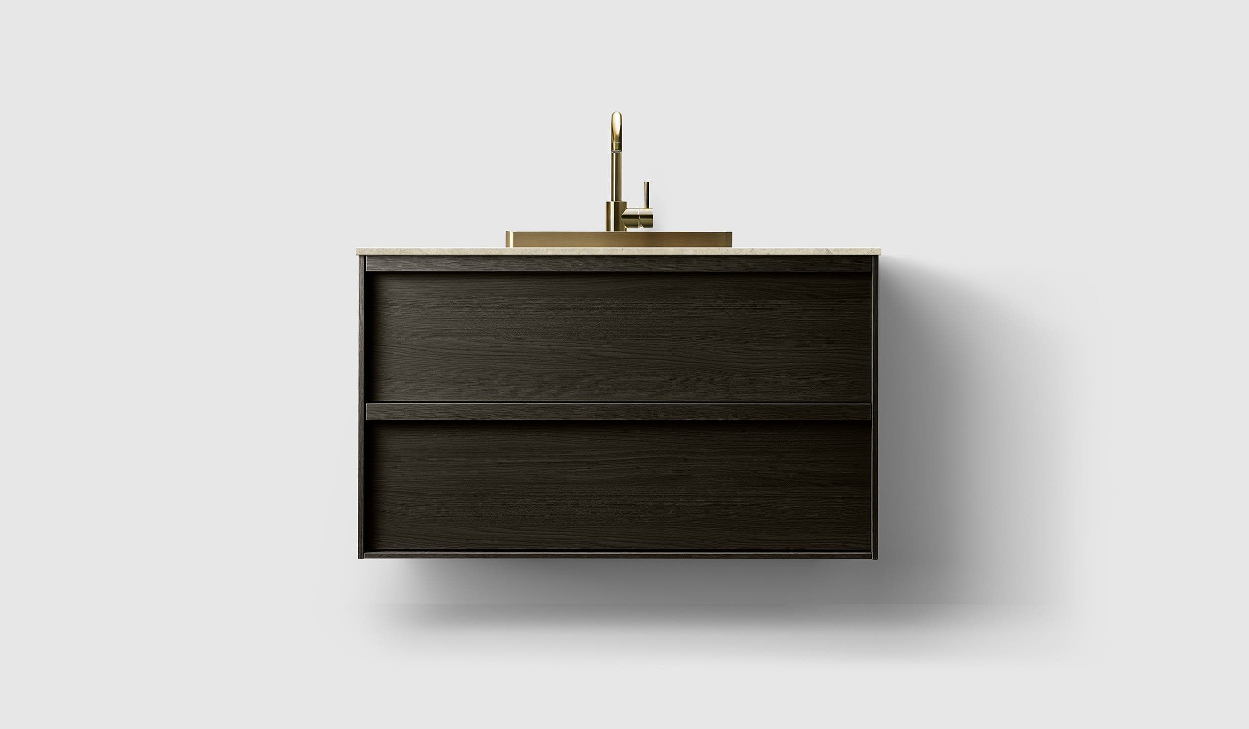 H2/100 - Dark Wood - AO/Brass