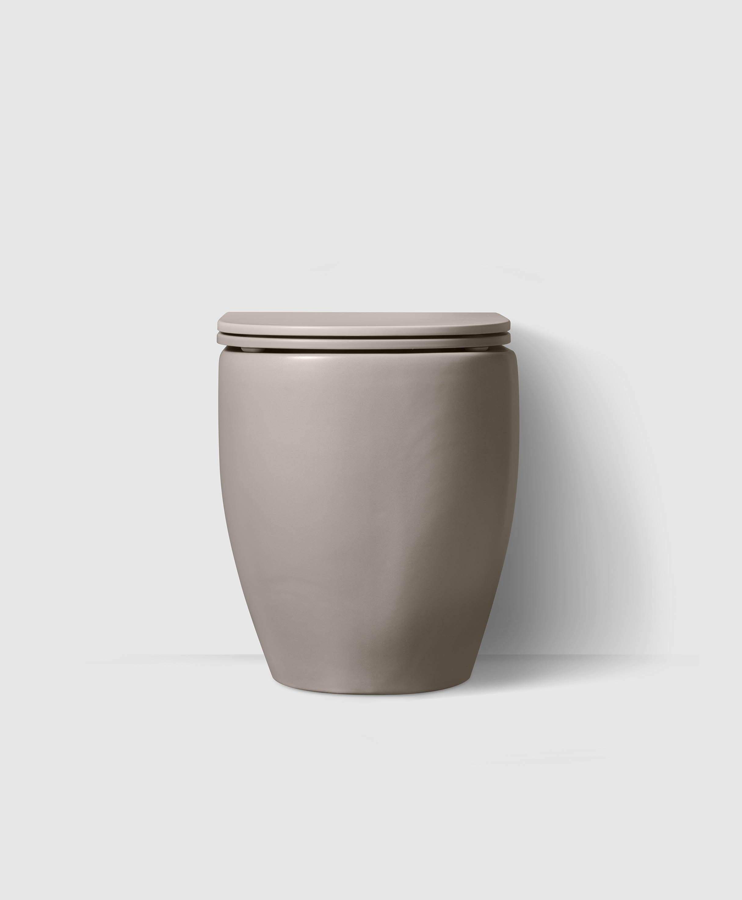 WC/3 floor standing 54 matt sand with seat