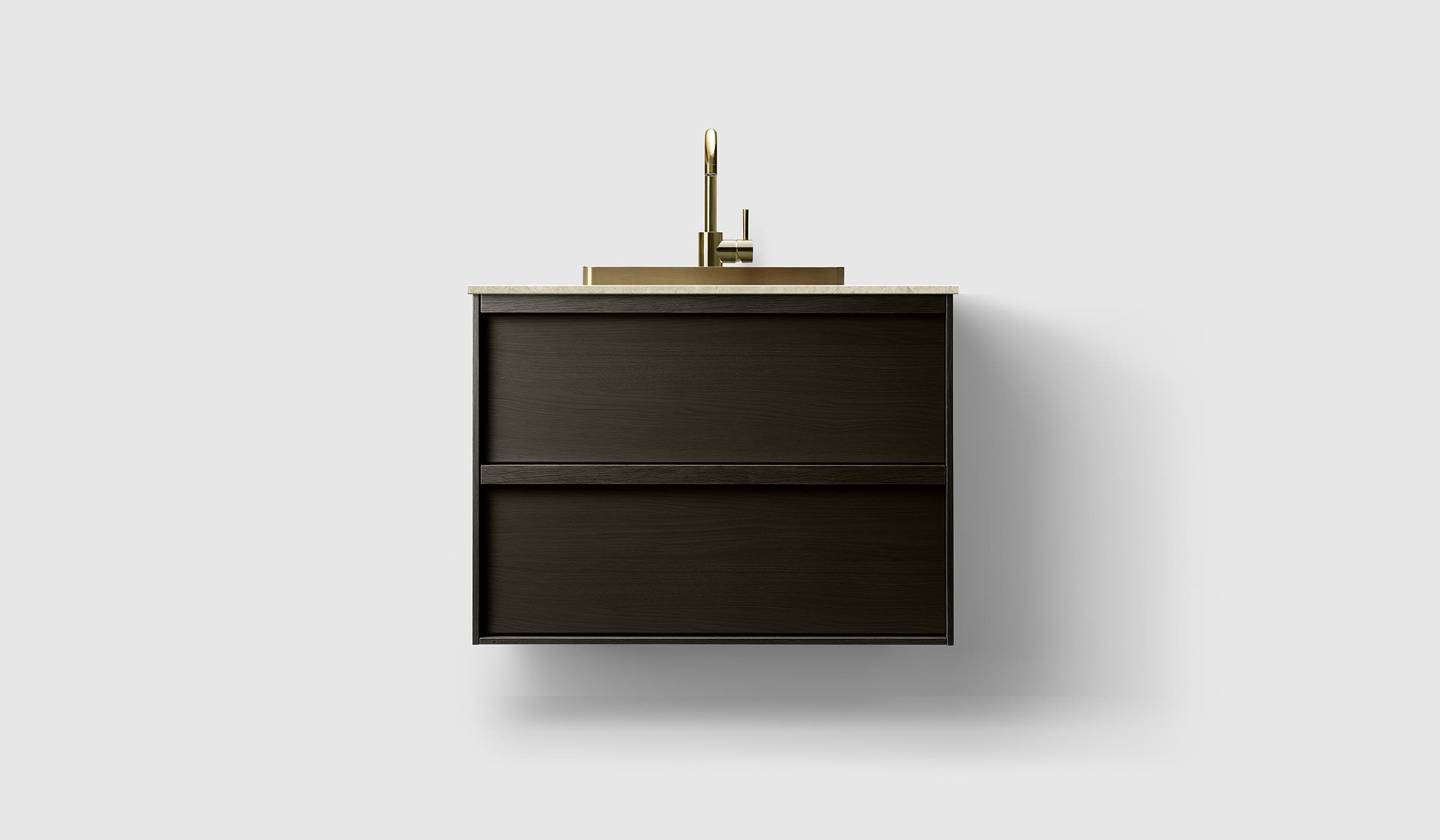 H2/80 - Dark Wood - NI/Brass