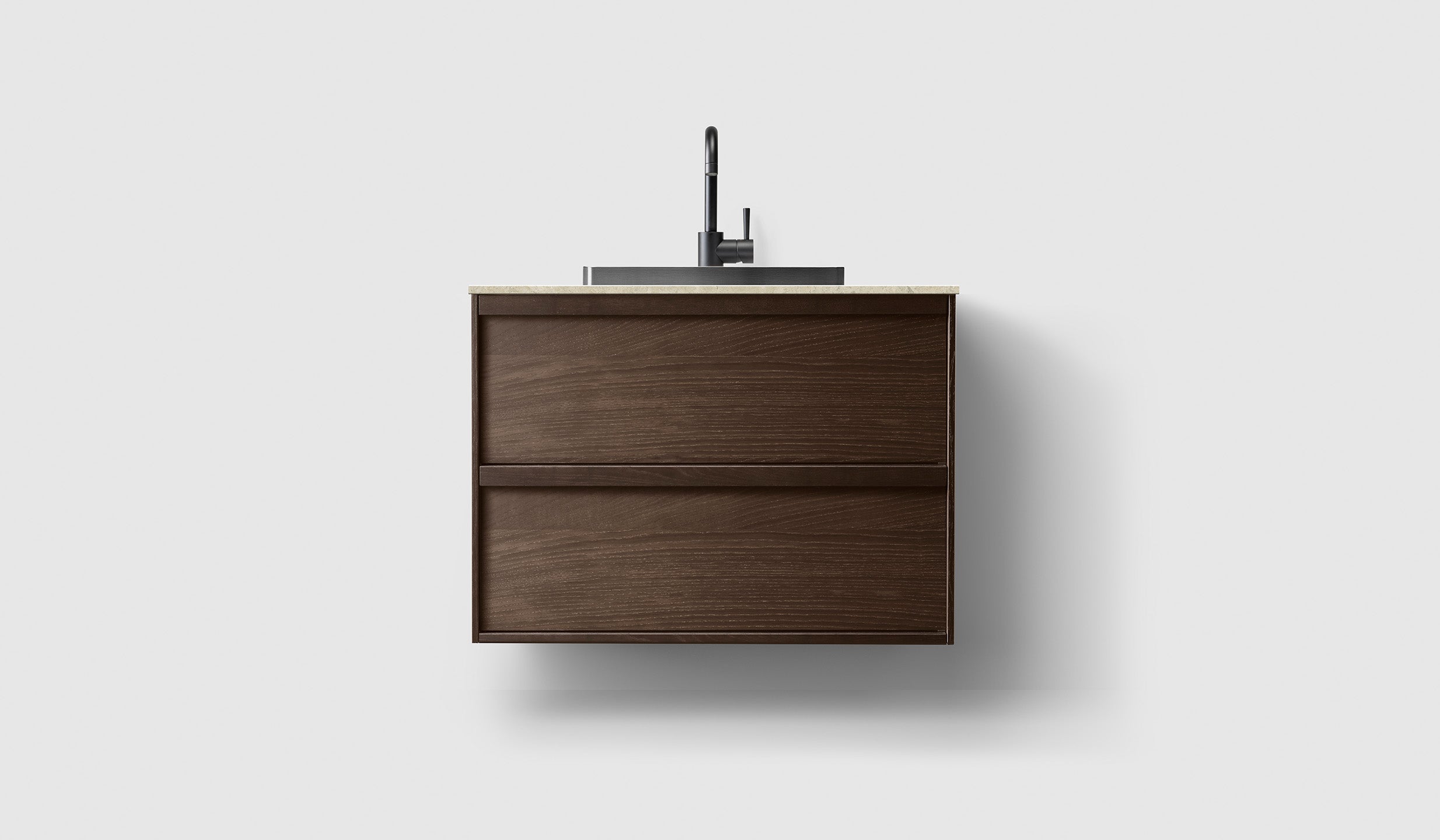 H2/80 - Smoked Oak Wood - AOH/Black Chrome