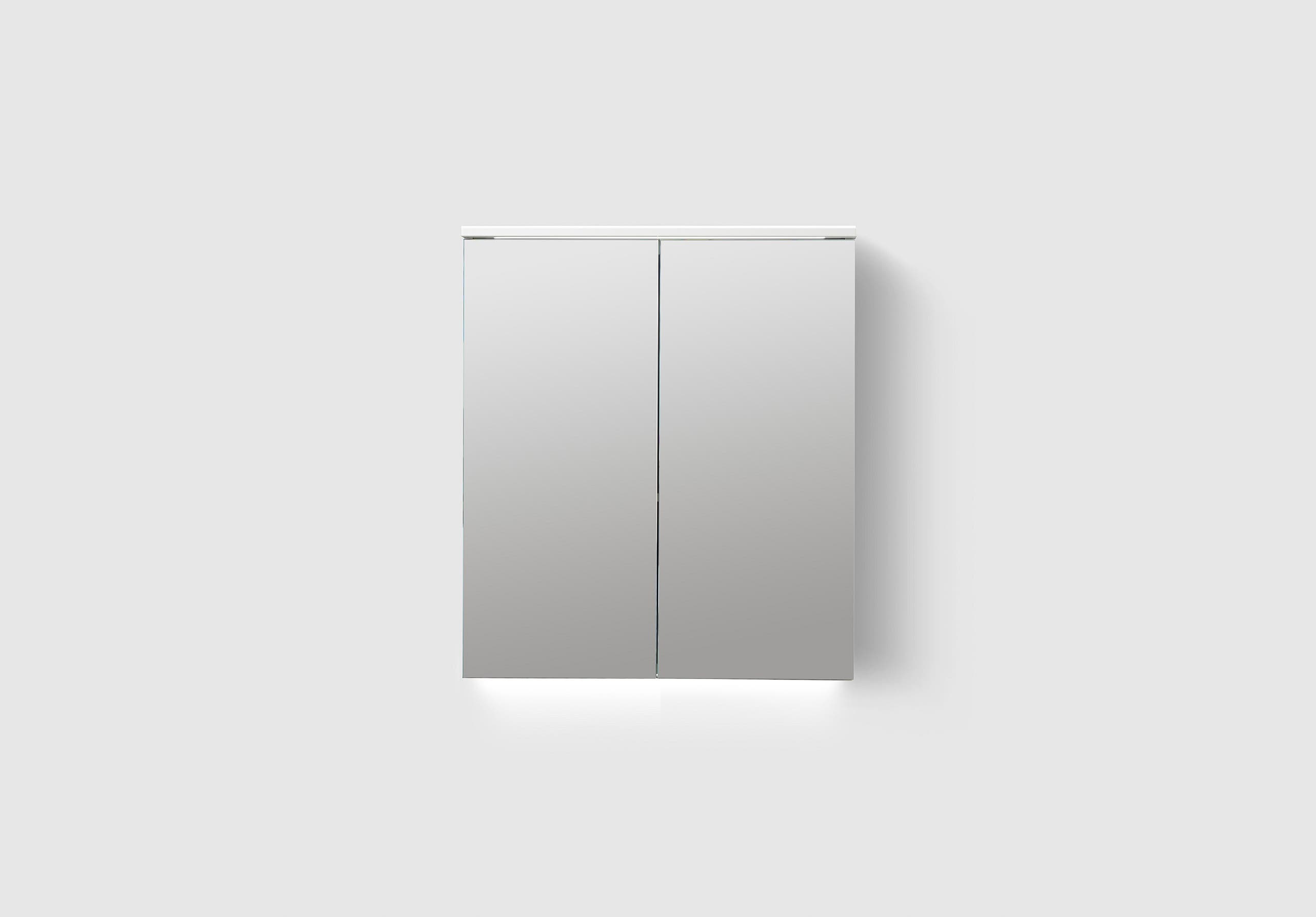 H3/MC60 White H3 Mirror Cabinet